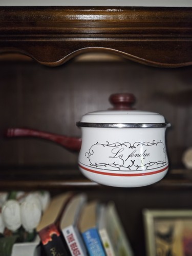 Casserole émaillée vintage - casserole,