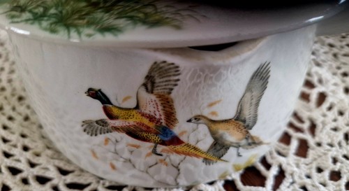 Porcelaine paris casserole - porcelaine, de